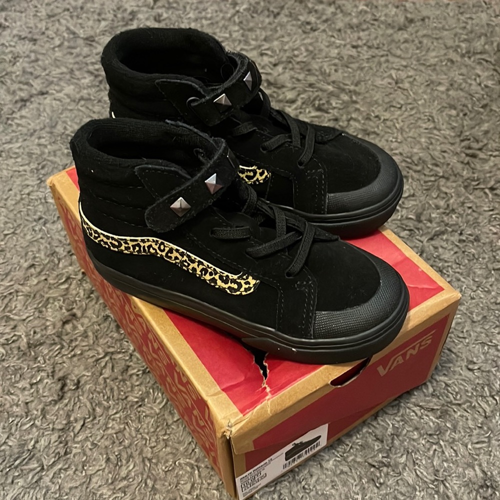 Black Hi Top Vans